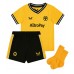 Billige Wolves Matheus Cunha #12 Børnetøj Hjemmebanetrøje til baby 2023-24 Kortærmet (+ korte bukser)